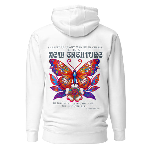 New Creature Premium Hoodie Christian Bible Verse T-Shirt